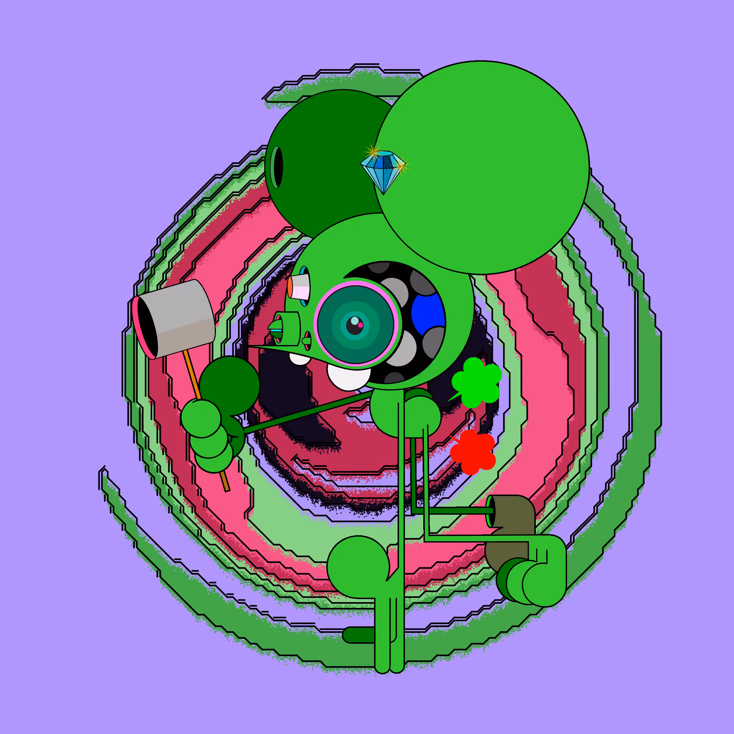 Neogen Space Monkeys #546
