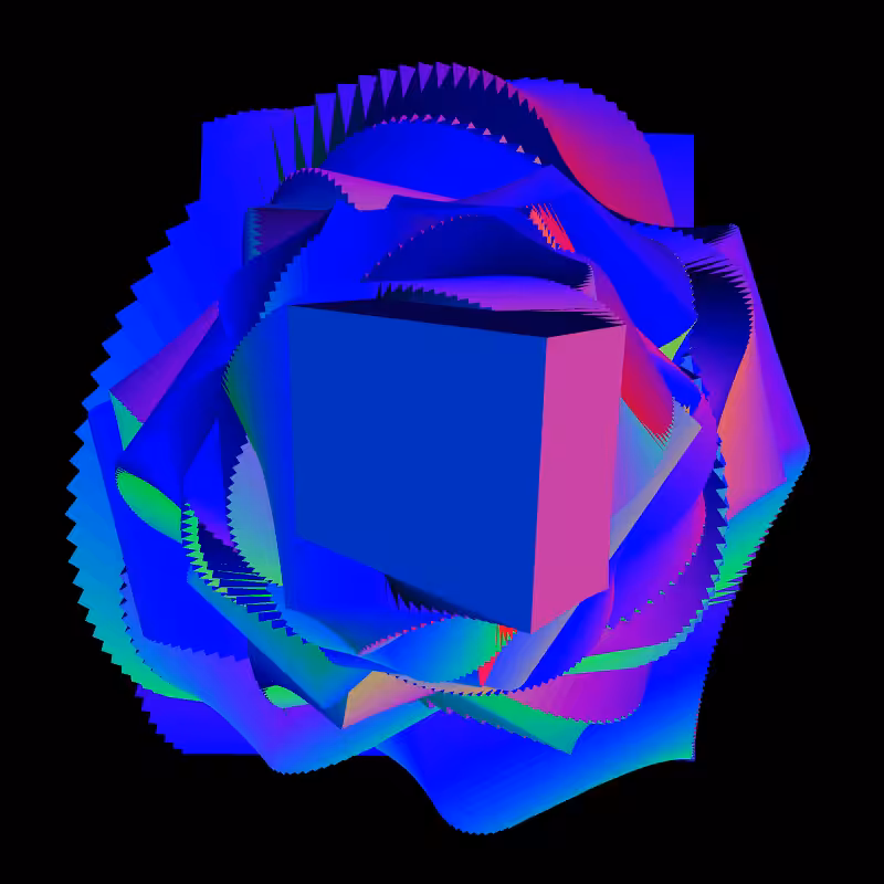 Boxed Rose #3