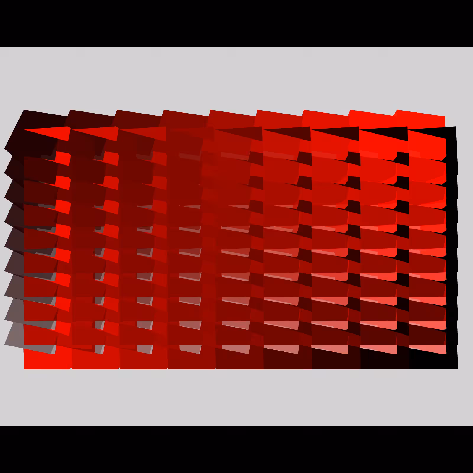 Red Kinetic Art #1