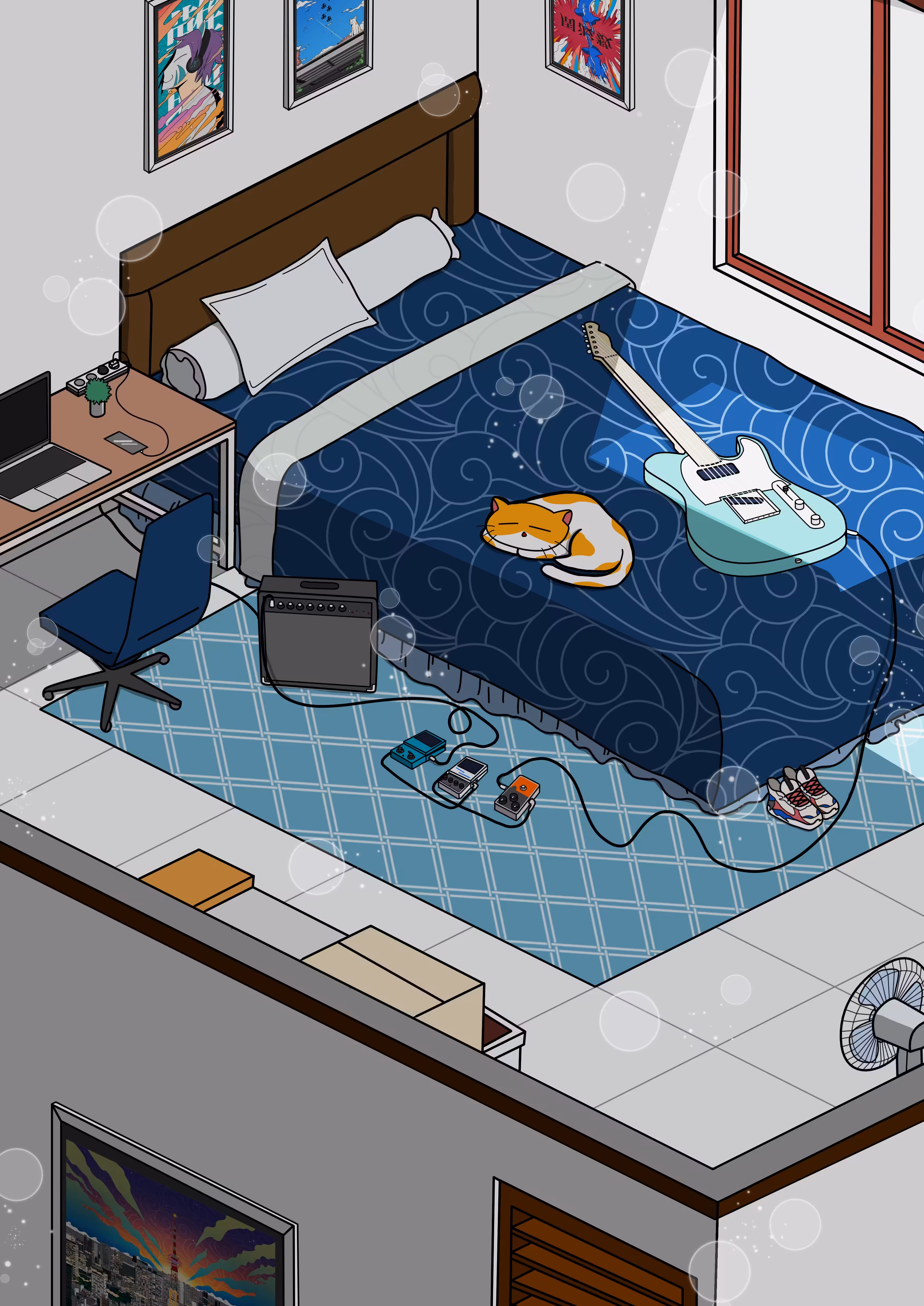 SMALL BEDROOM STUDIO