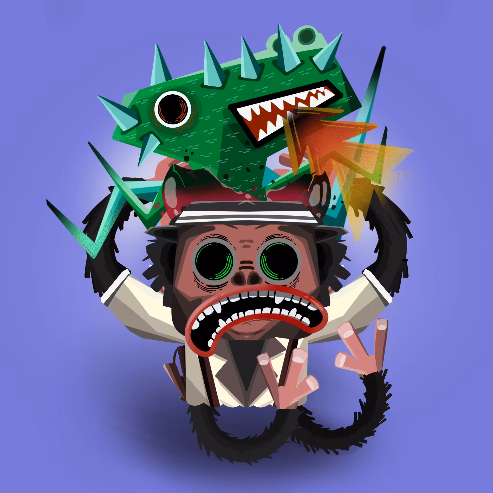 nightmare of mafia ape034