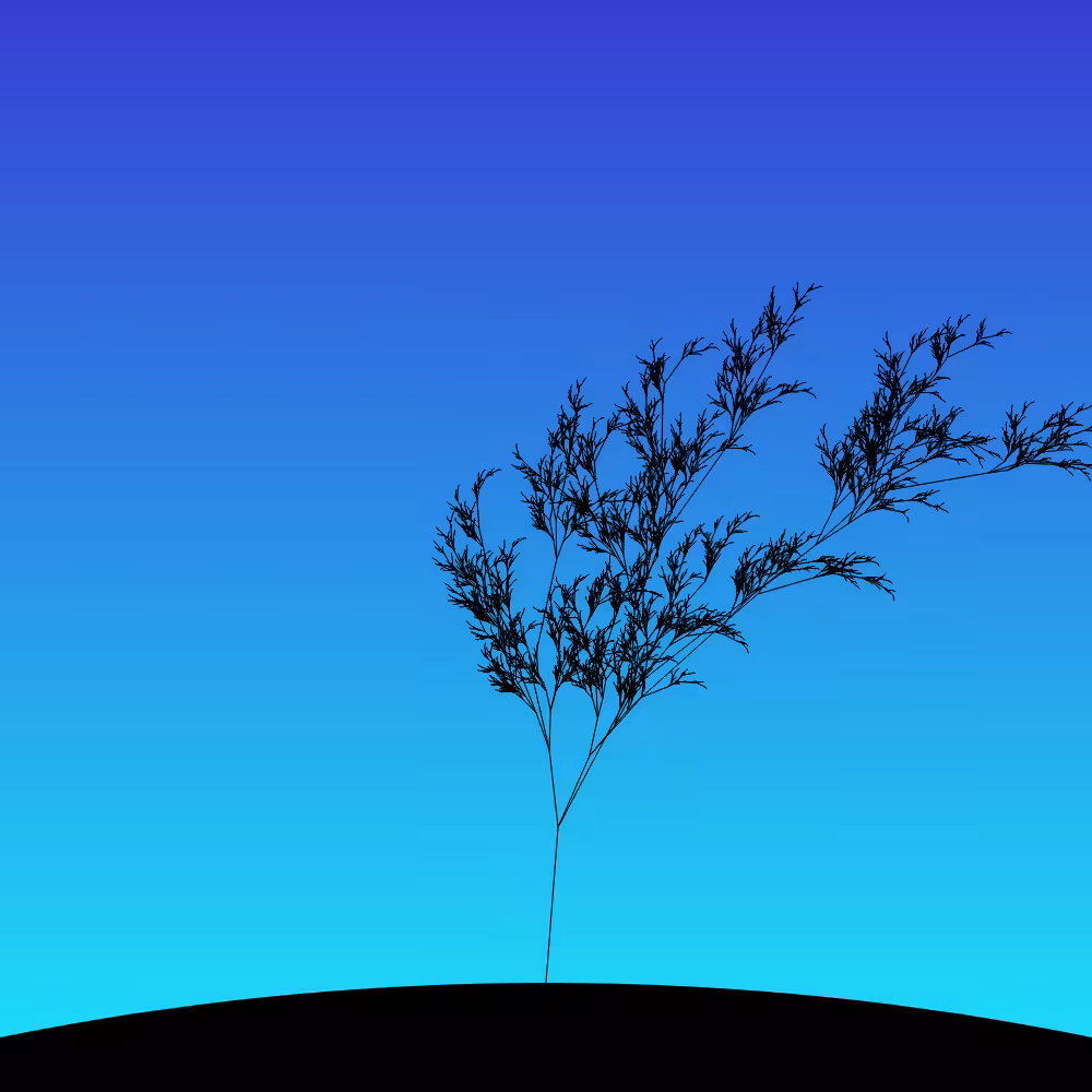 Fractal-Lsystem Tree #25