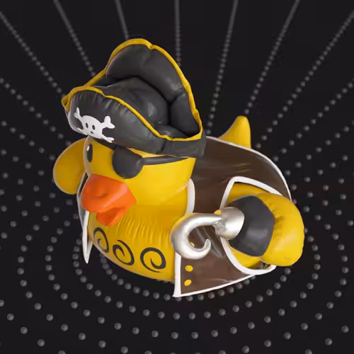 #2 — Pirate — Unlockable 3D model