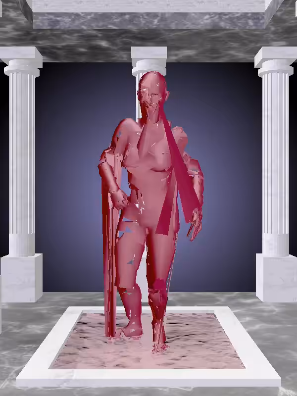HeavenComputer: The Injured Velvet Cherry Woman #3658