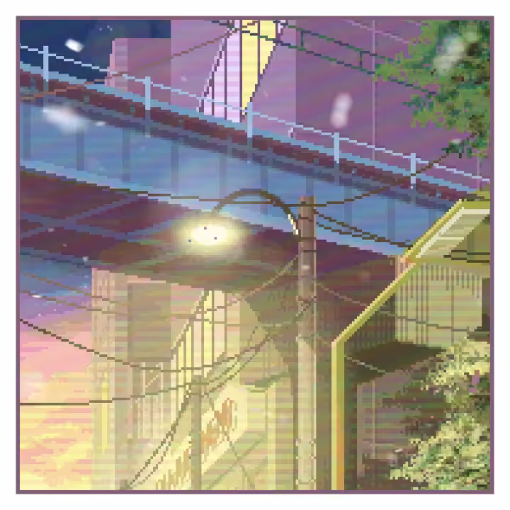 Rodeo posts: Ｔｒａｉｎ Ｃｒｏｓｓｉｎｇ ａｔ Ｄｕｓｋ