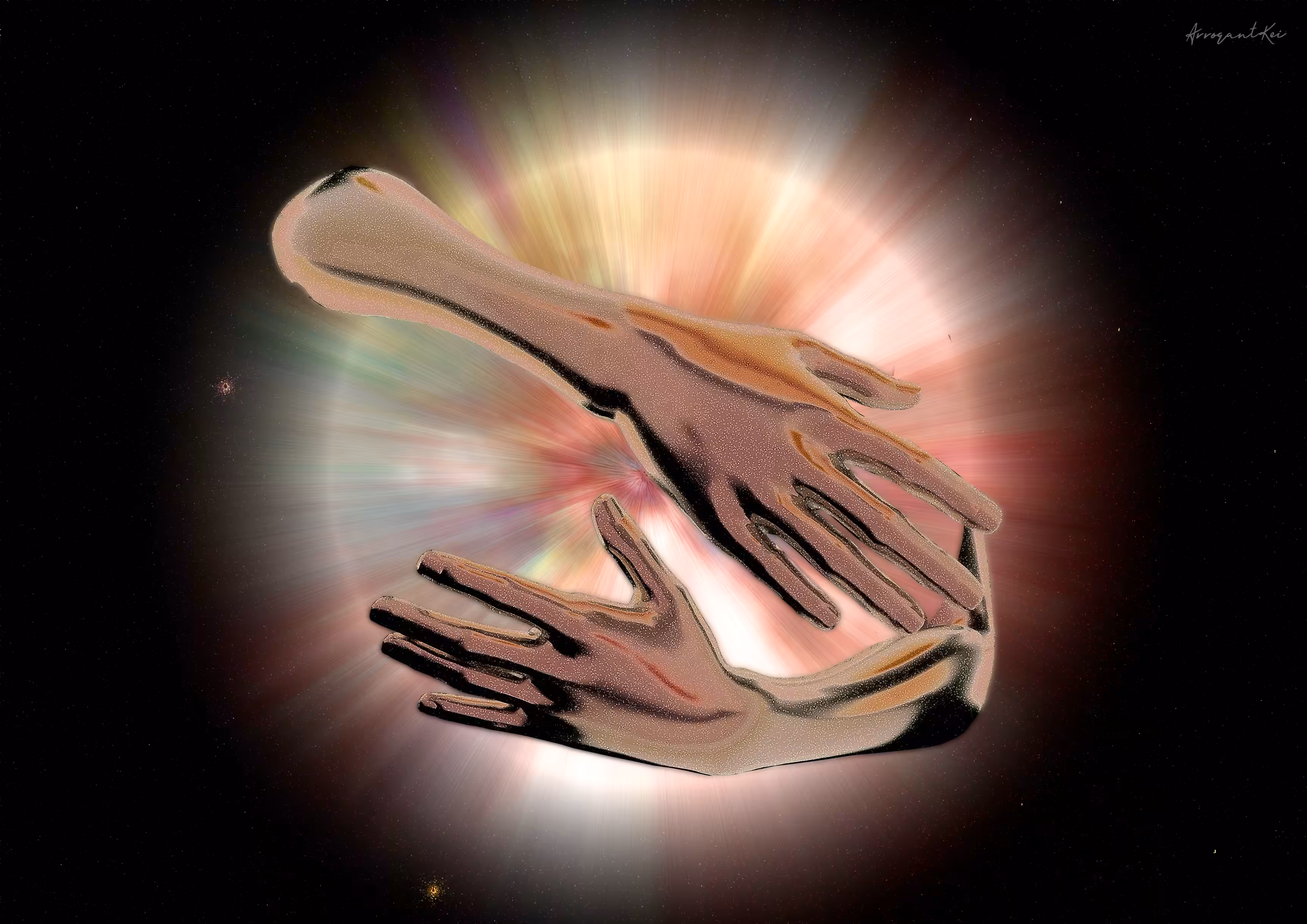 Enveloped In Light