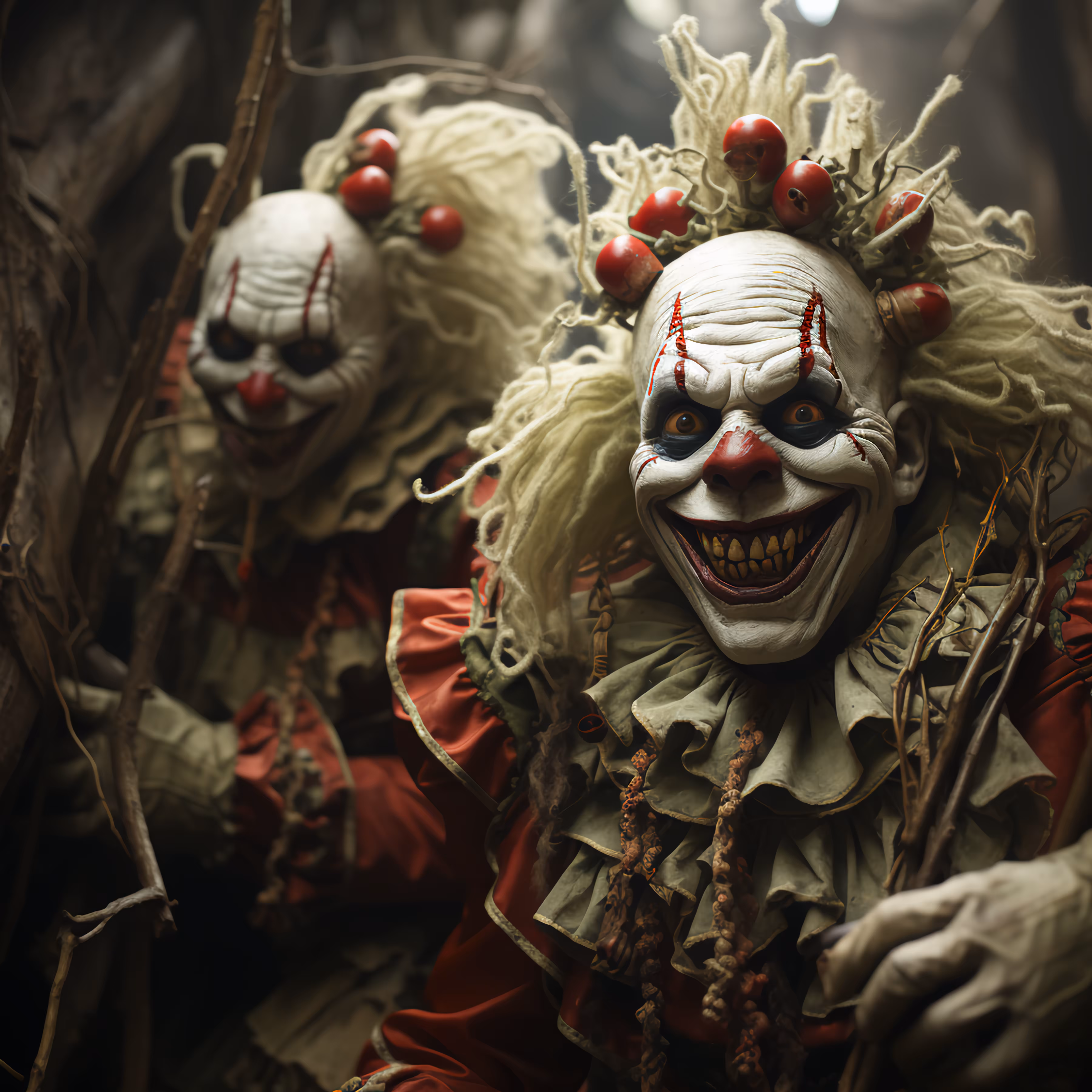 Clowns on  Hike