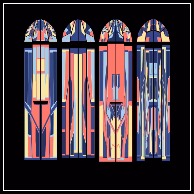Stained glass #54