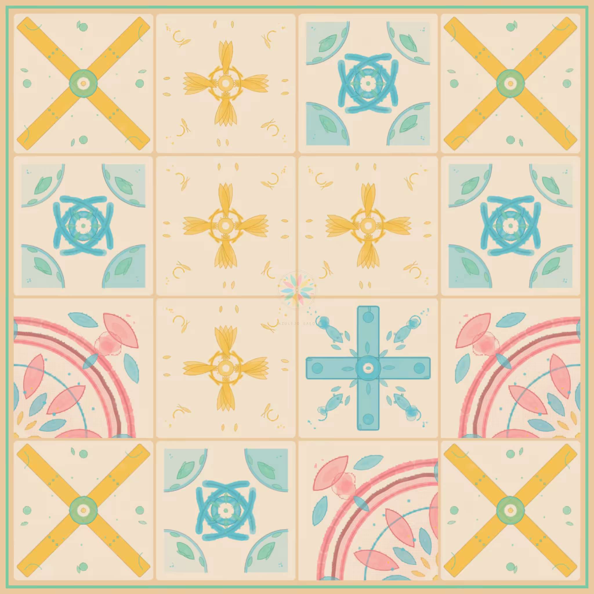 Azulejo Galo by Bryan Brinkman #108
