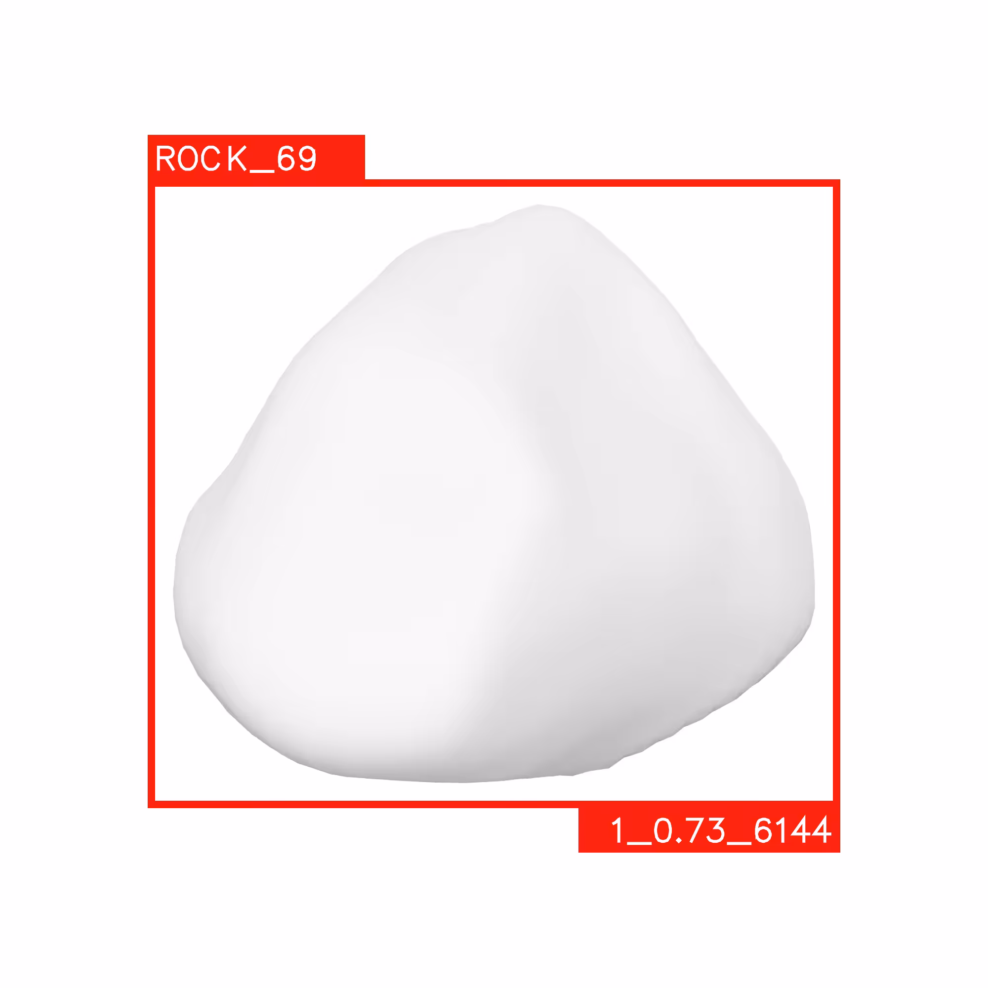 UNSHADED ROCKS: ROCK 69