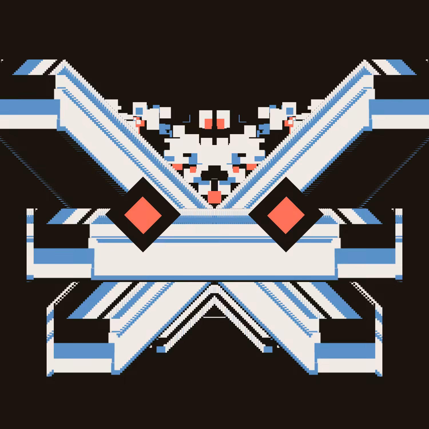 Glitchy Masks #14