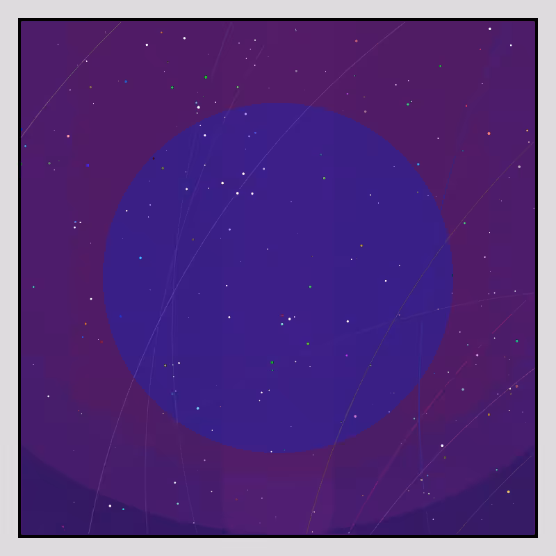 Color Field Starry B #232