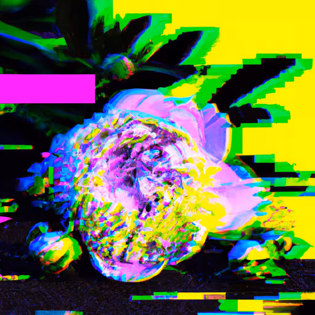 Japanese Tree Peony Glitch | 1