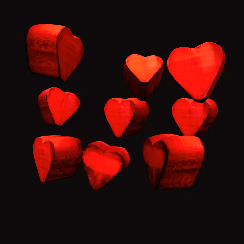 constellation hearts