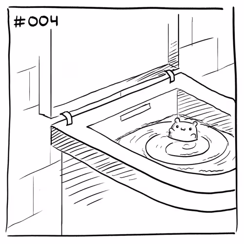 Suicidal Hamster #004 - Toilet Flush