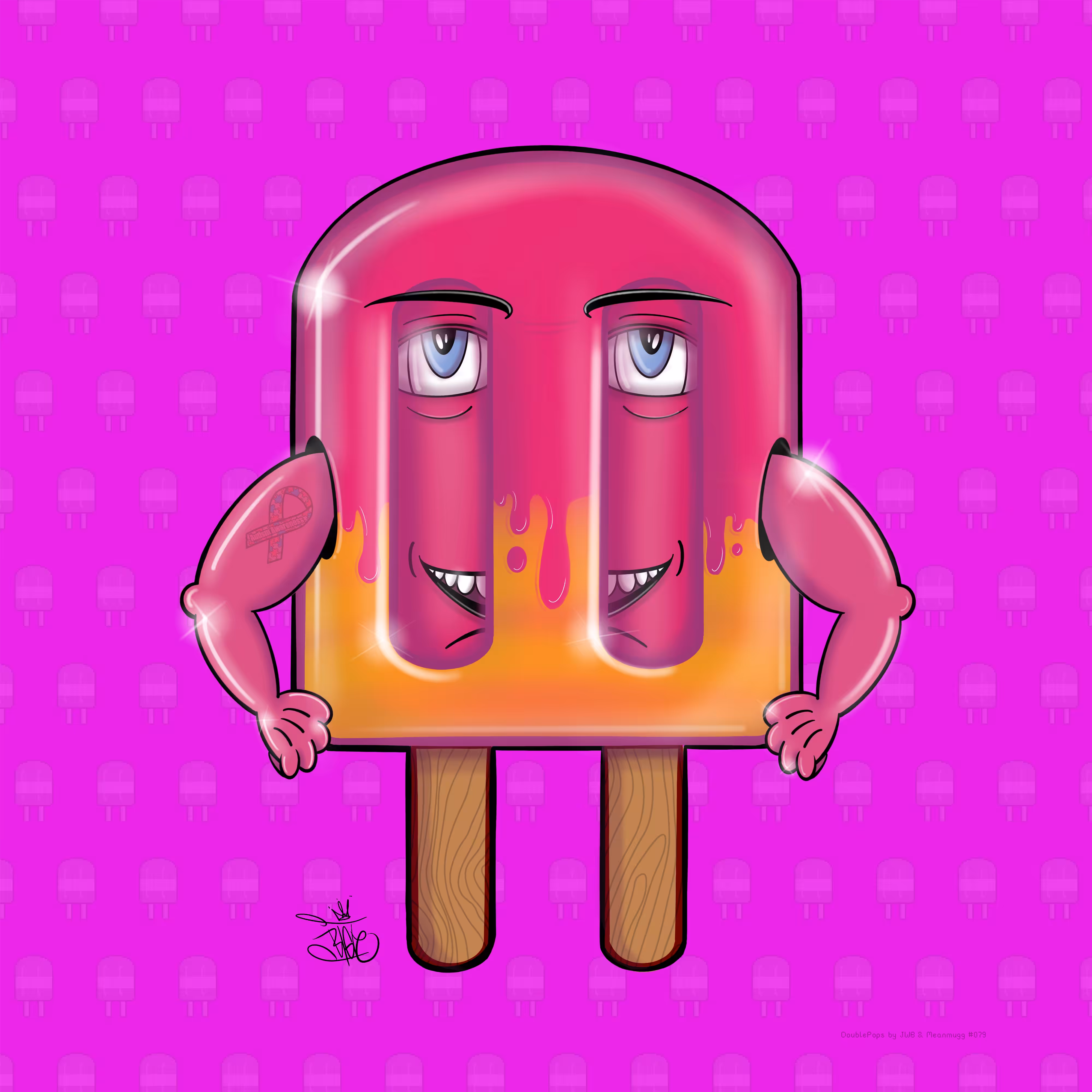 DoublePops #79 "Meanmugg"