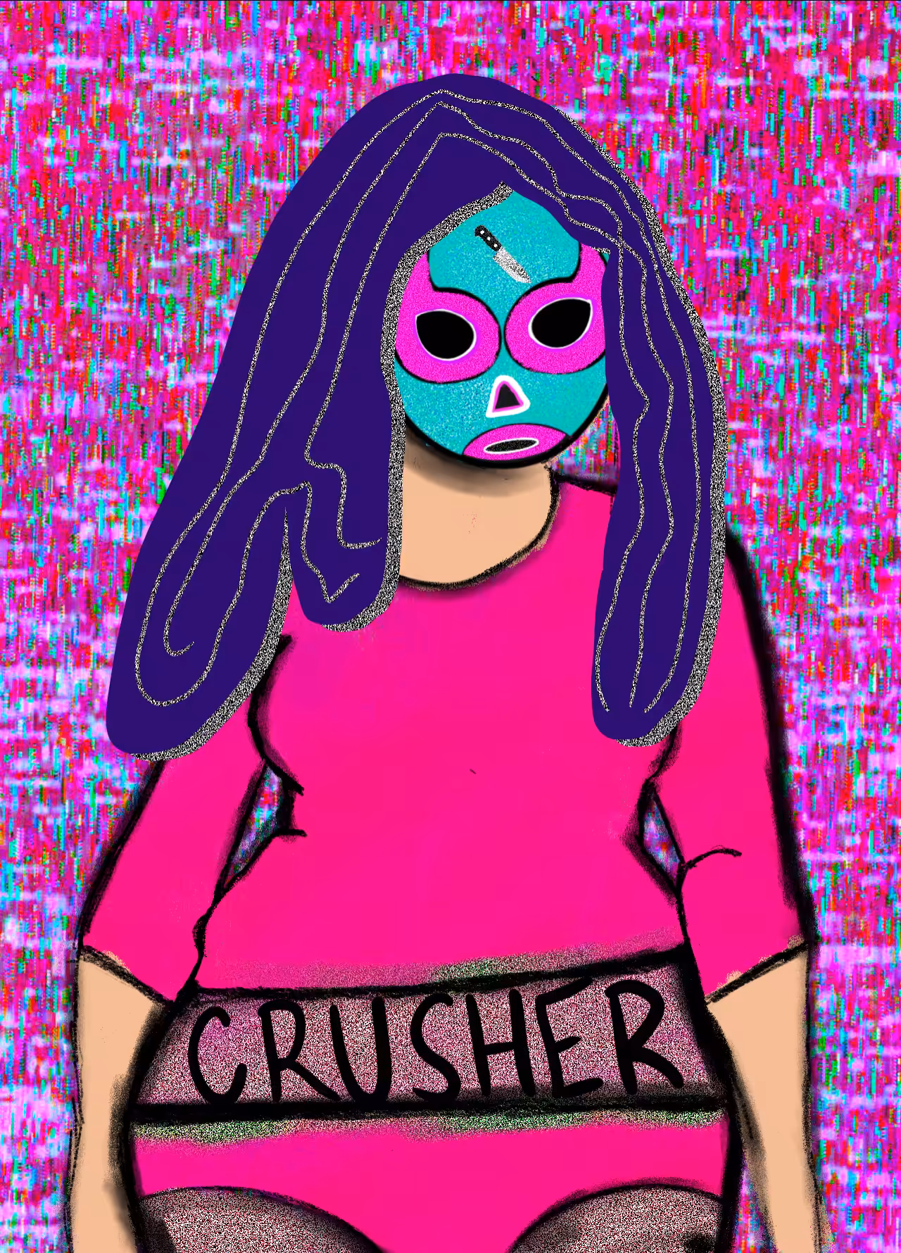 NFT luchadora #103
