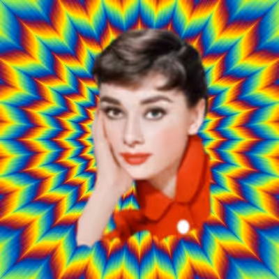 Audrey Hepburn Illusion