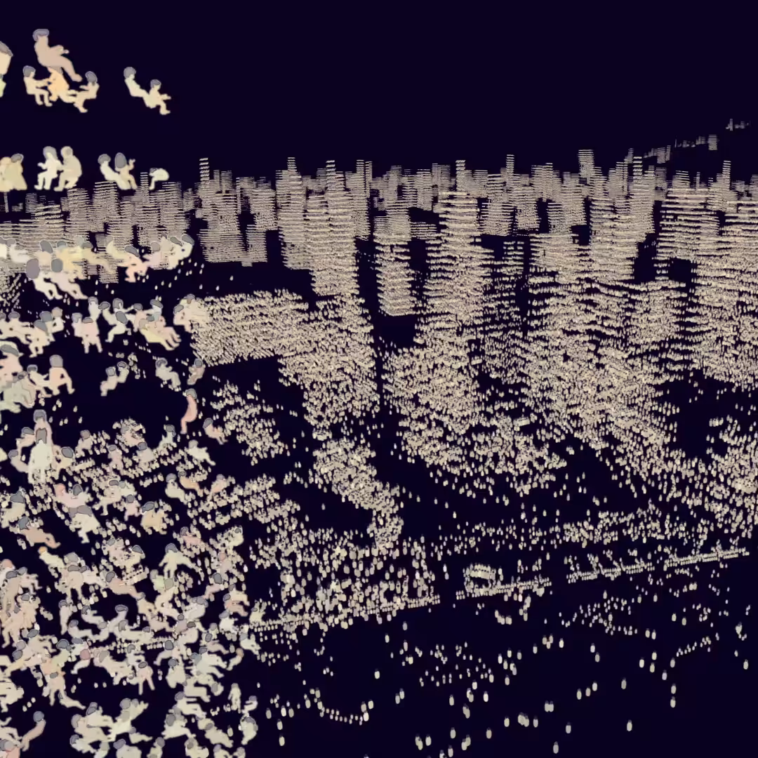 Human Pixel - Cityscape
