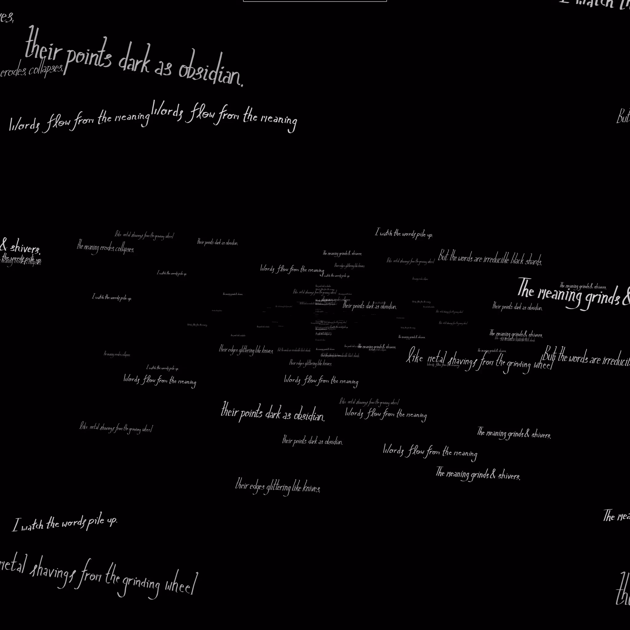 Wordflow #7