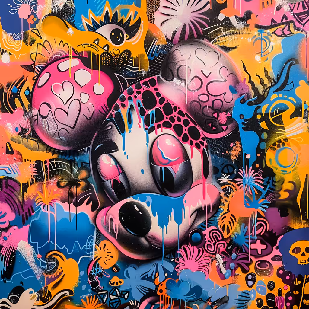 Street Art: Minnie