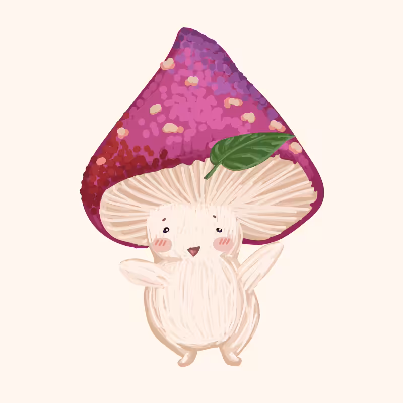 Cute Mushrooms Forest Guys #99