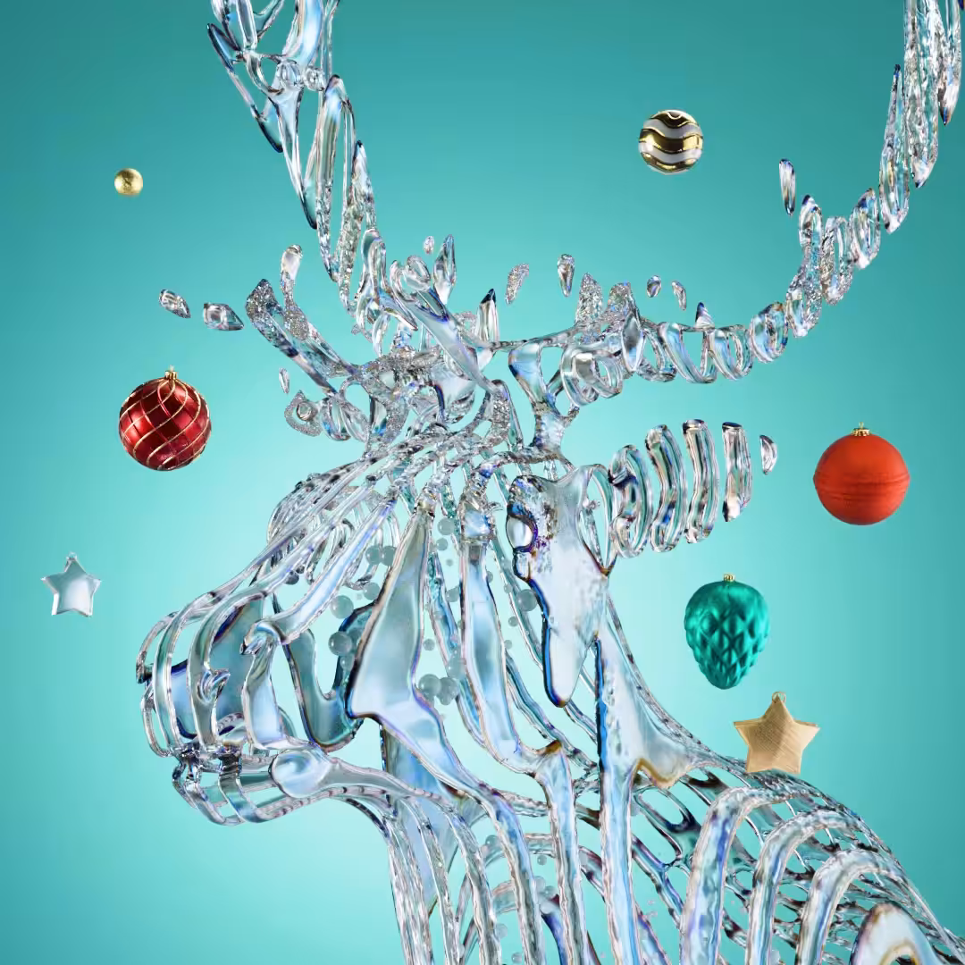#1 Holiday edition. Reindeer