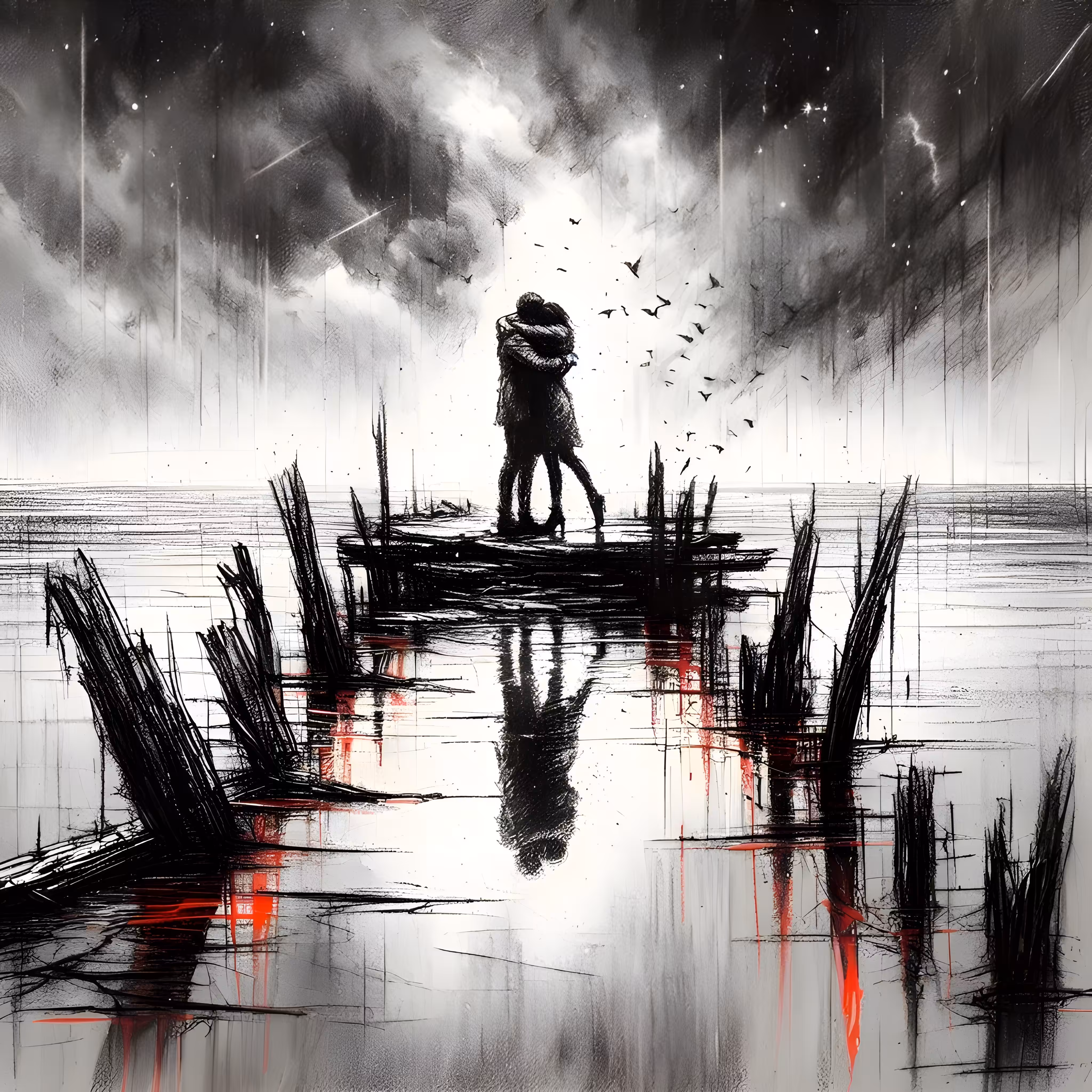 "We are the last two left escaping from loneliness"