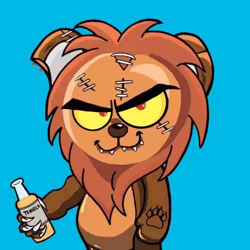 LionCat Horror Bear
