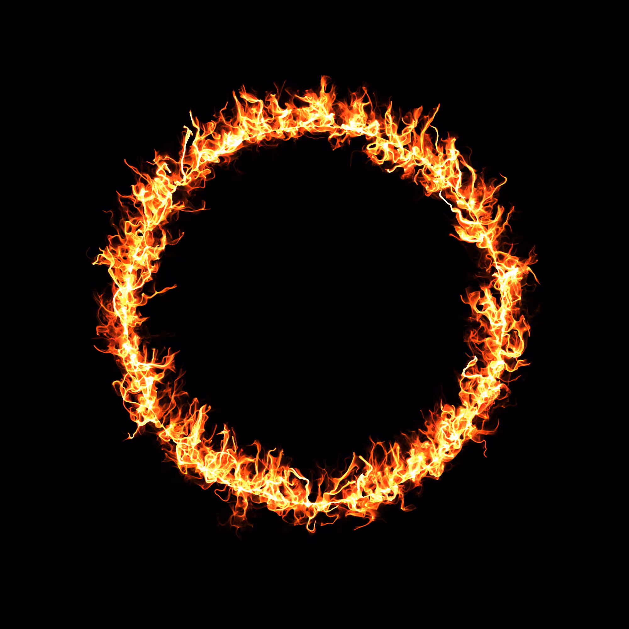 And it burns, burns, burns. The ring of fire.