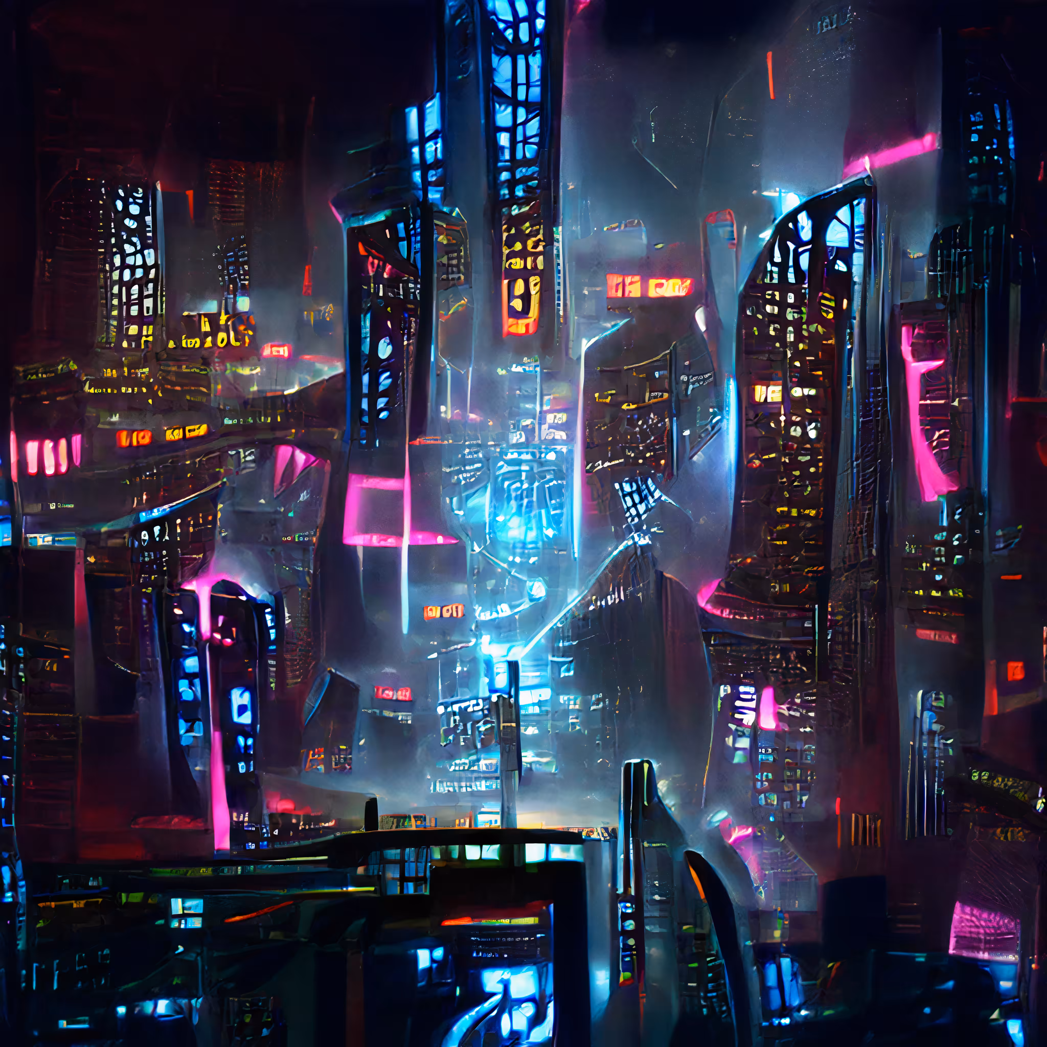 A cyber city in the next century 