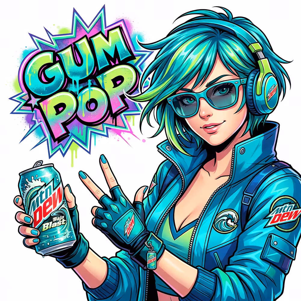 GUM POP - Sugar Rush Society: GUM POP 019 - Baja Blast Raver
