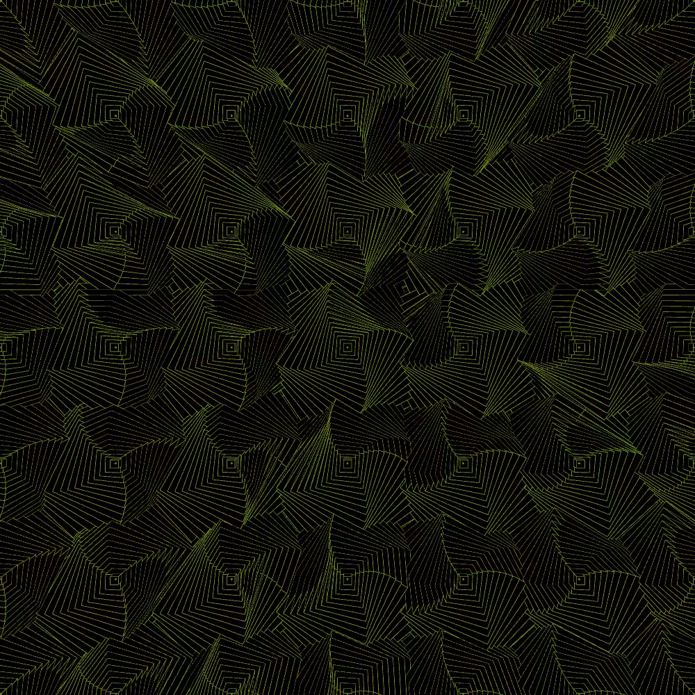 Irregular Pattern with Curves #5