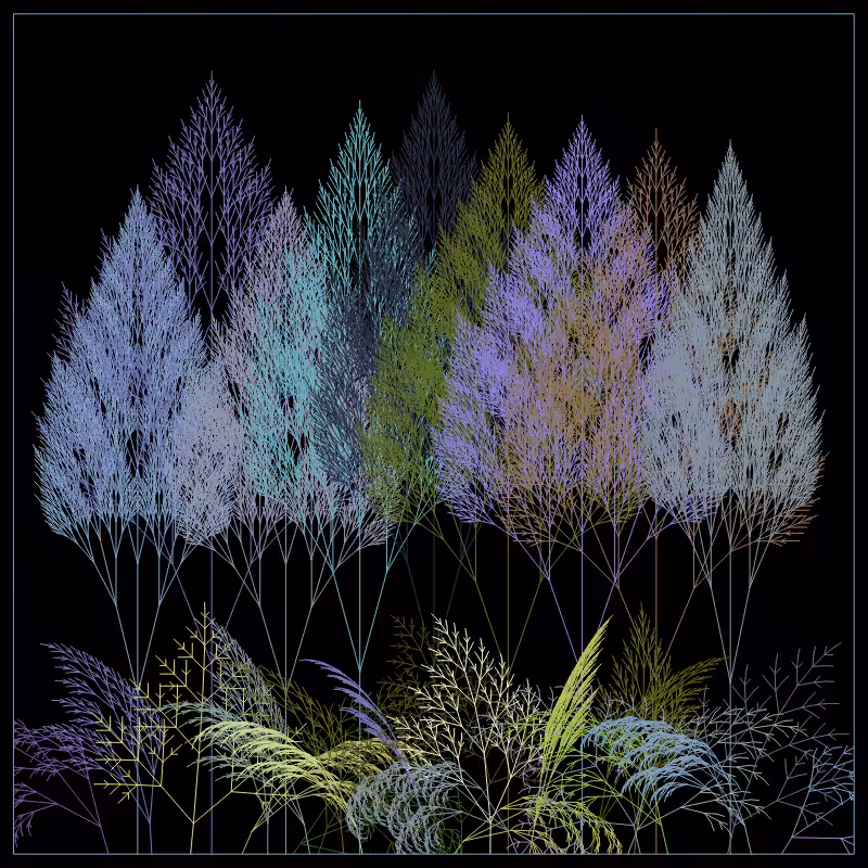Fractal Forest #81