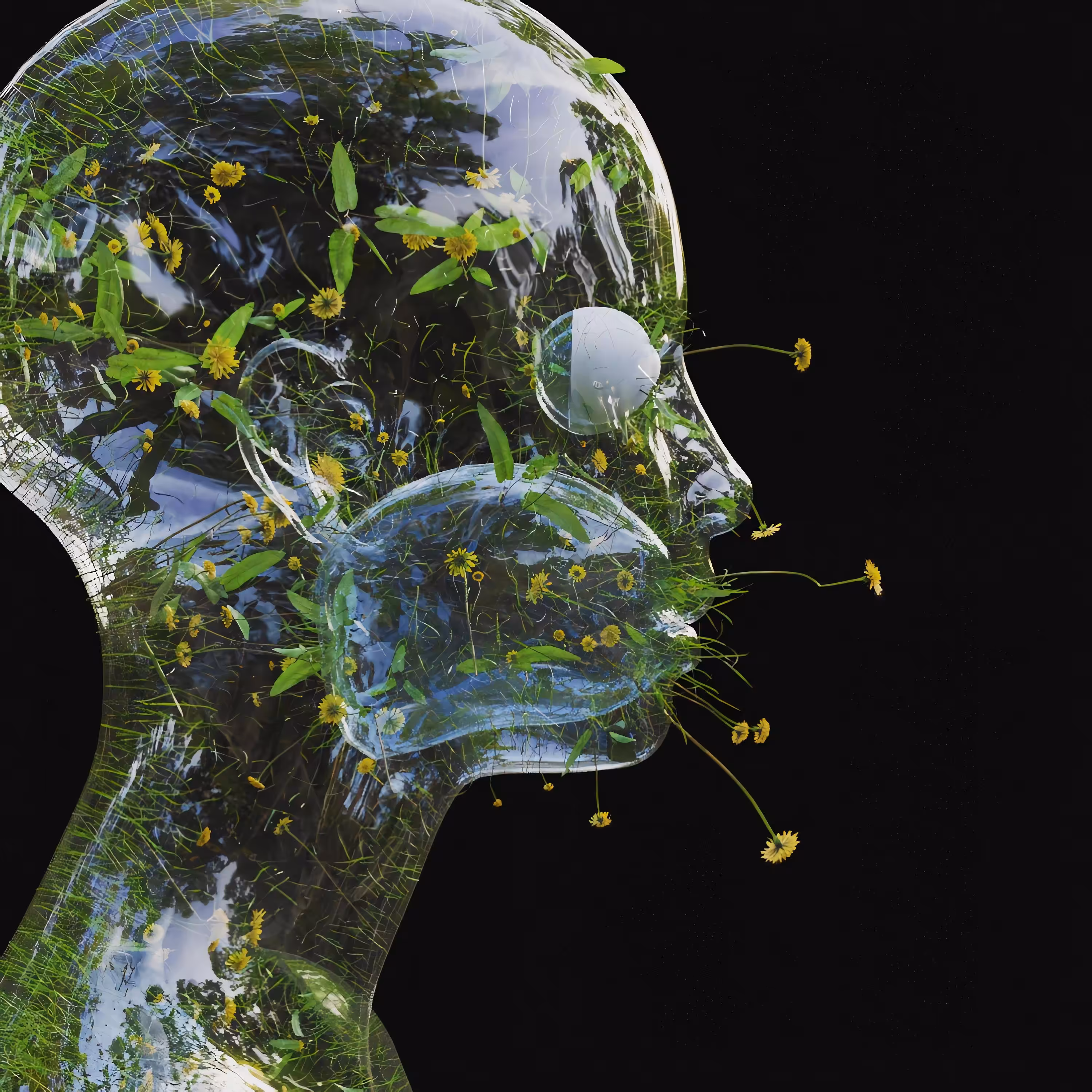 Human Nature /  Glass Grass Dandelion