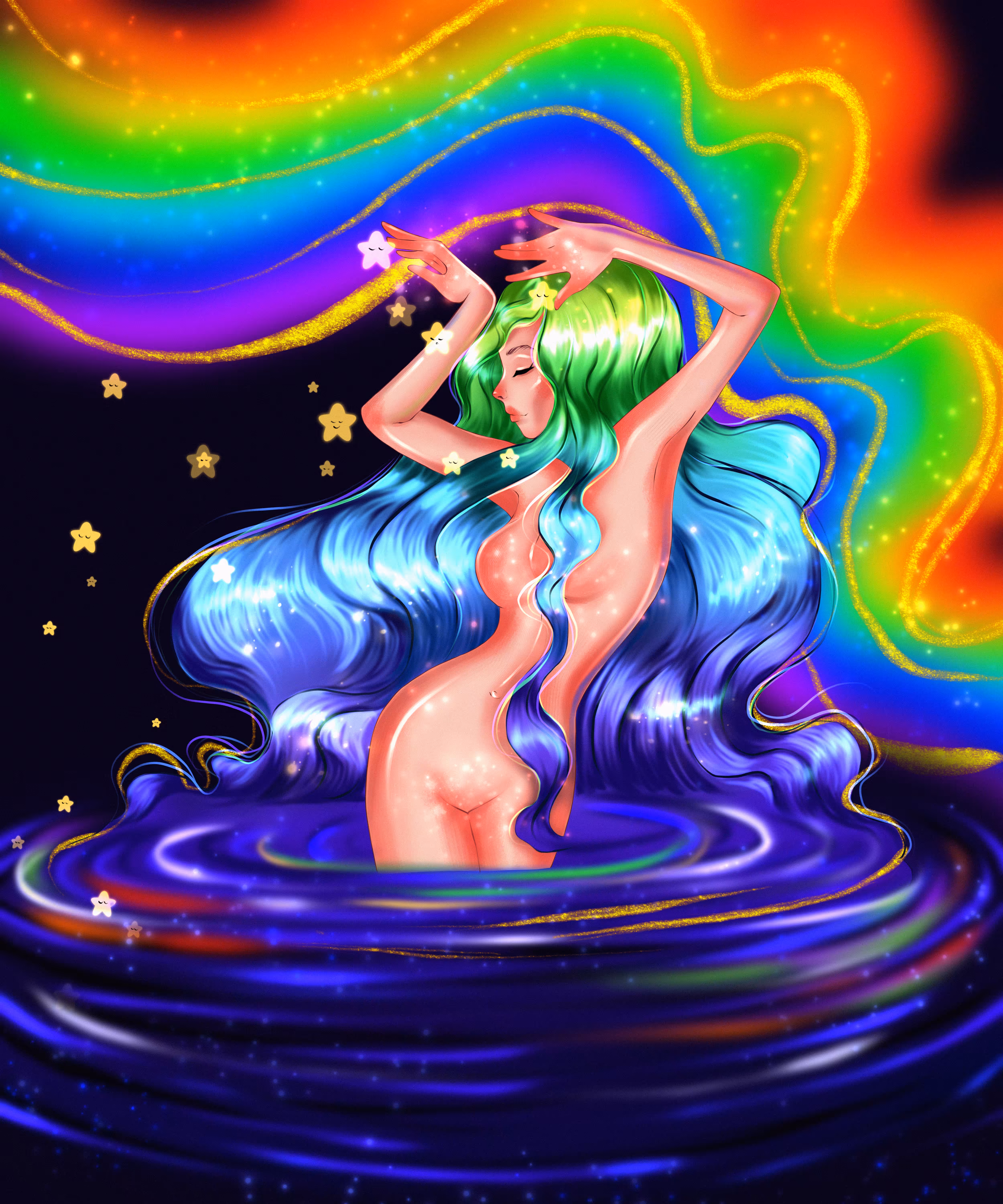 Born of a rainbow💫