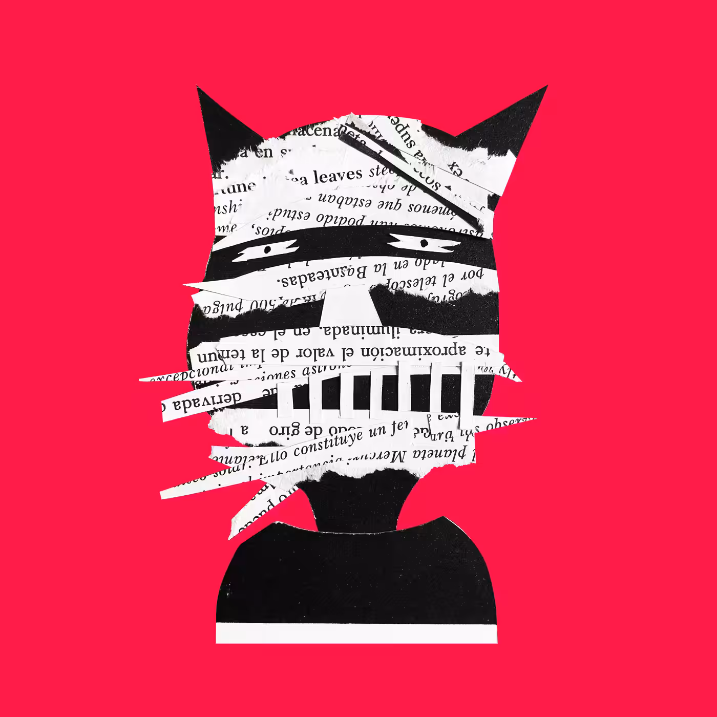 Mummy cat dude