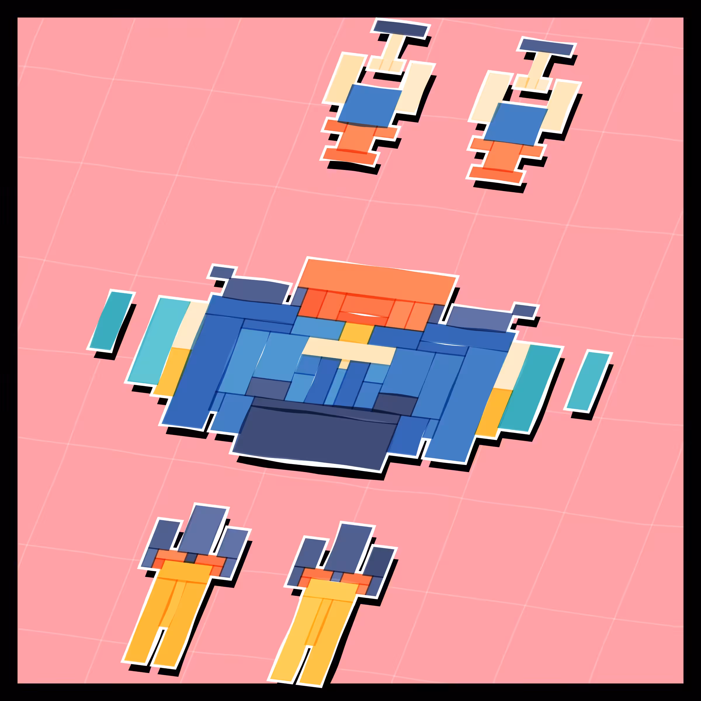 Paper Armada #968