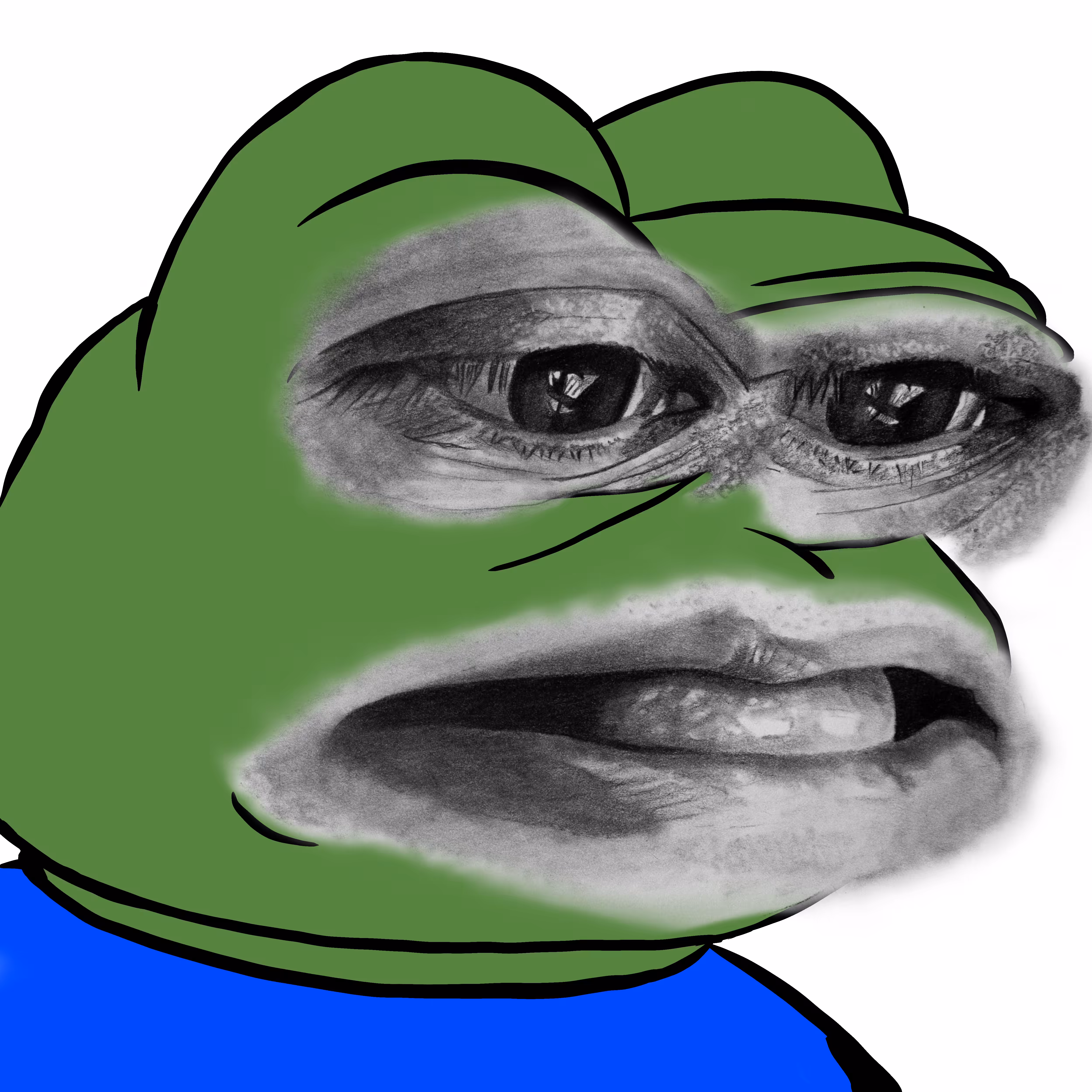 Almost realistic Pepe