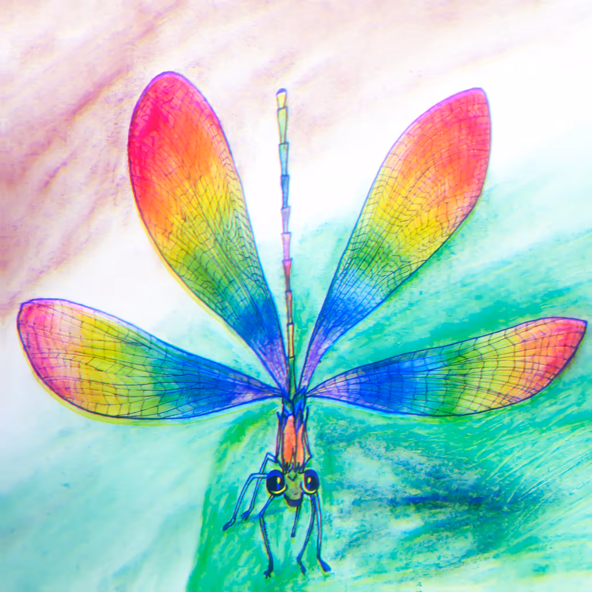 Rainbow Dragonfly