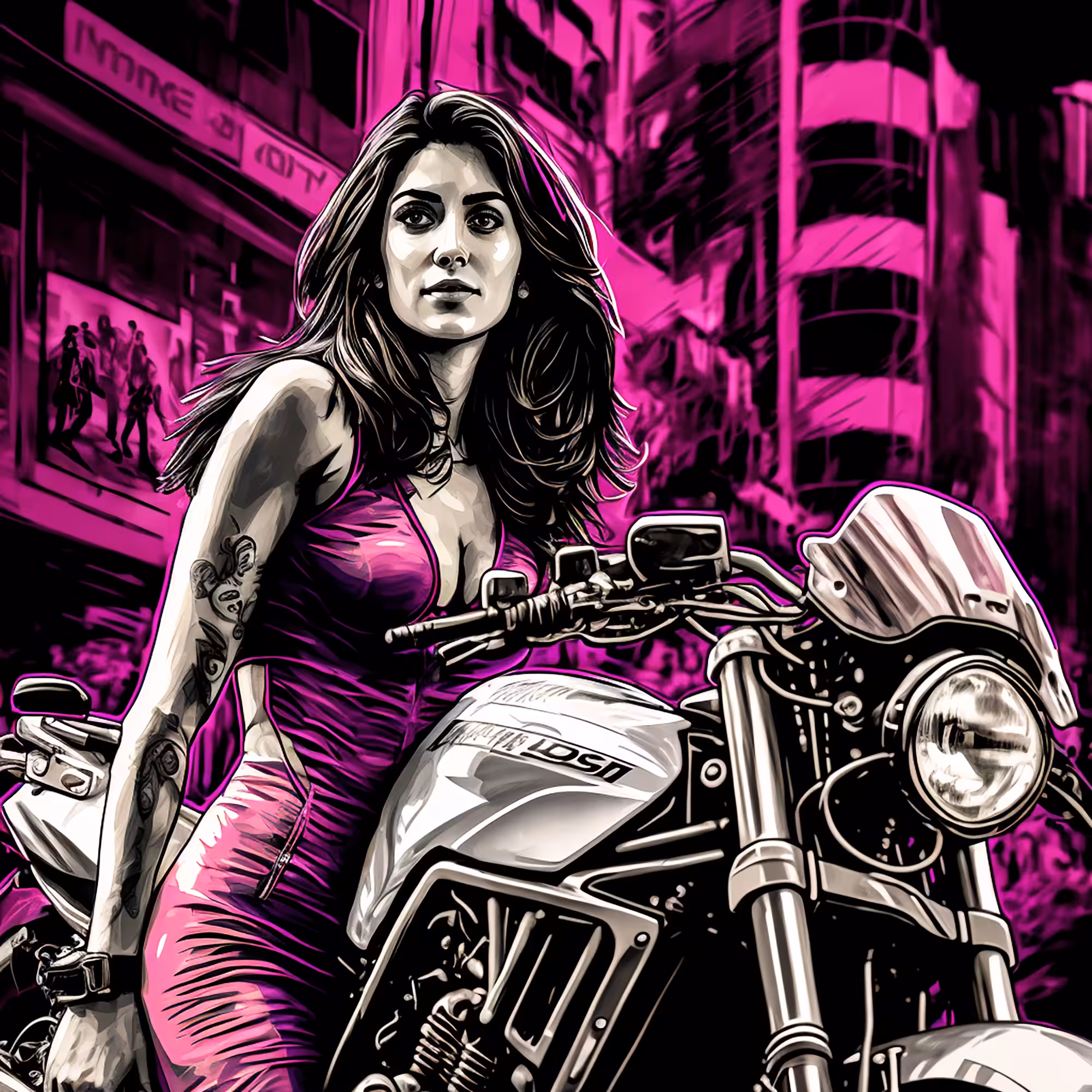 Street Biker Attitude