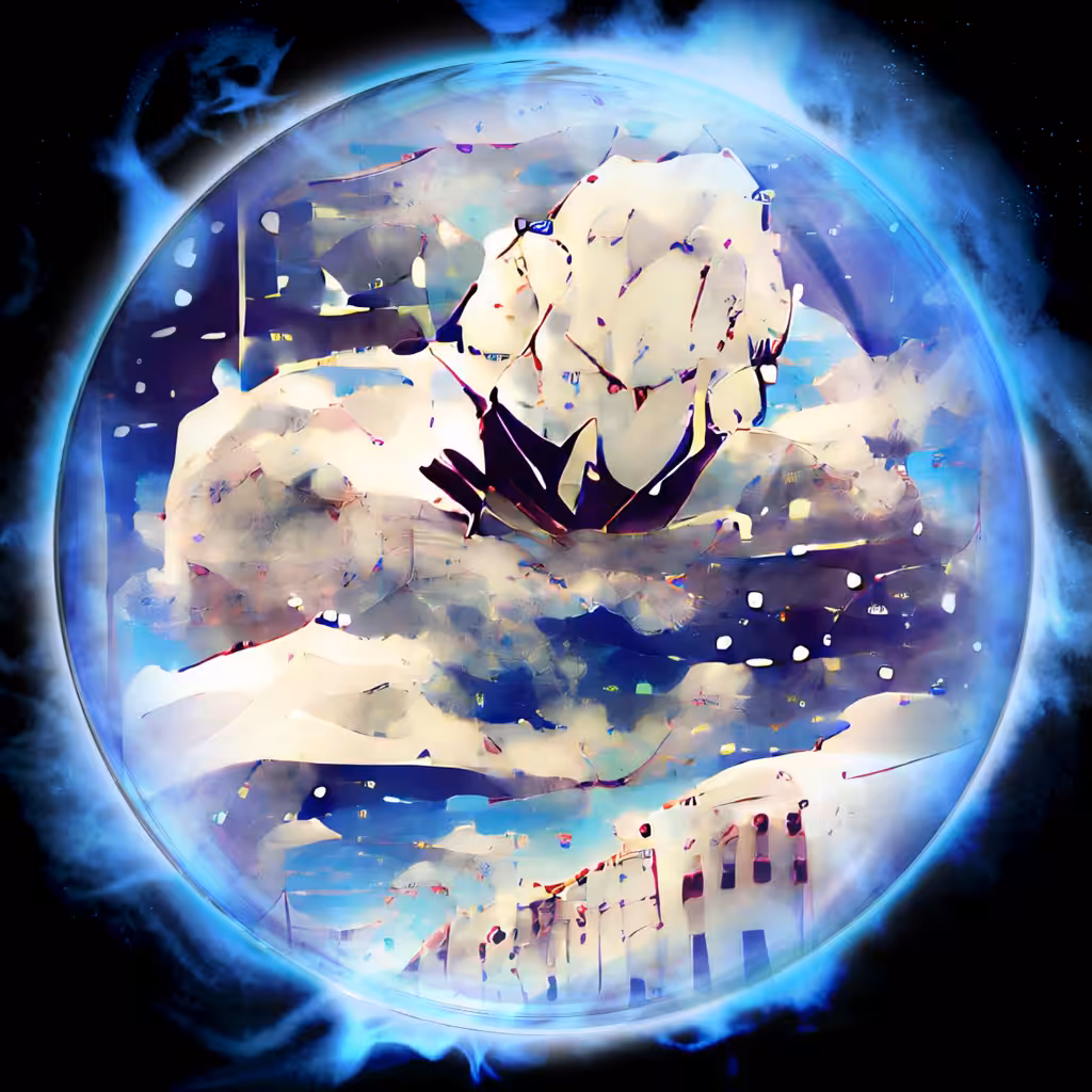 Snow and Sky