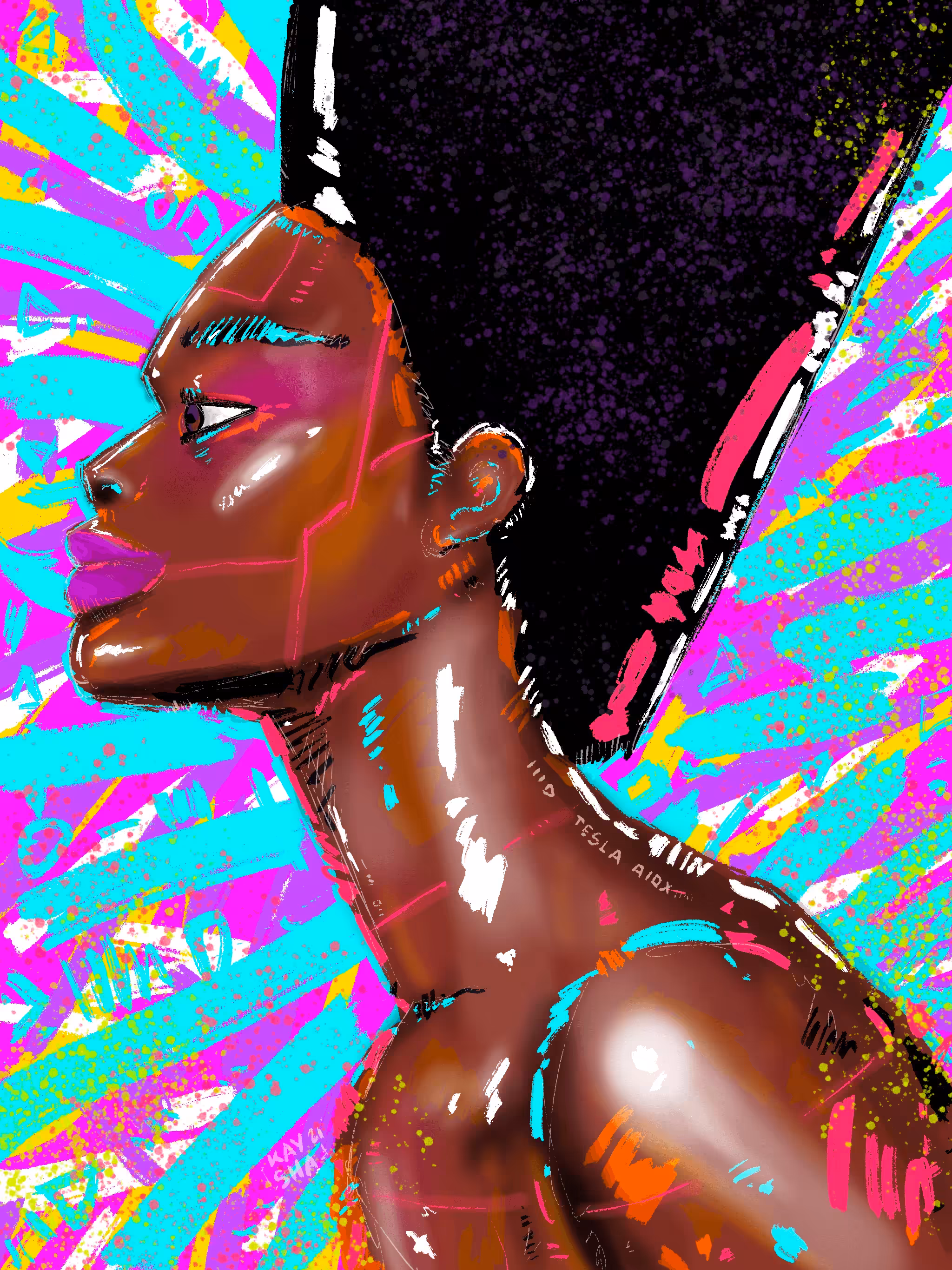 Bantu Divine Priestess | Queen #13