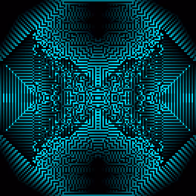 Cellular Canvas #76