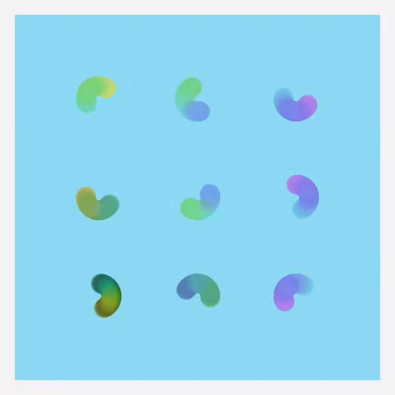 Bean Squiggles #16