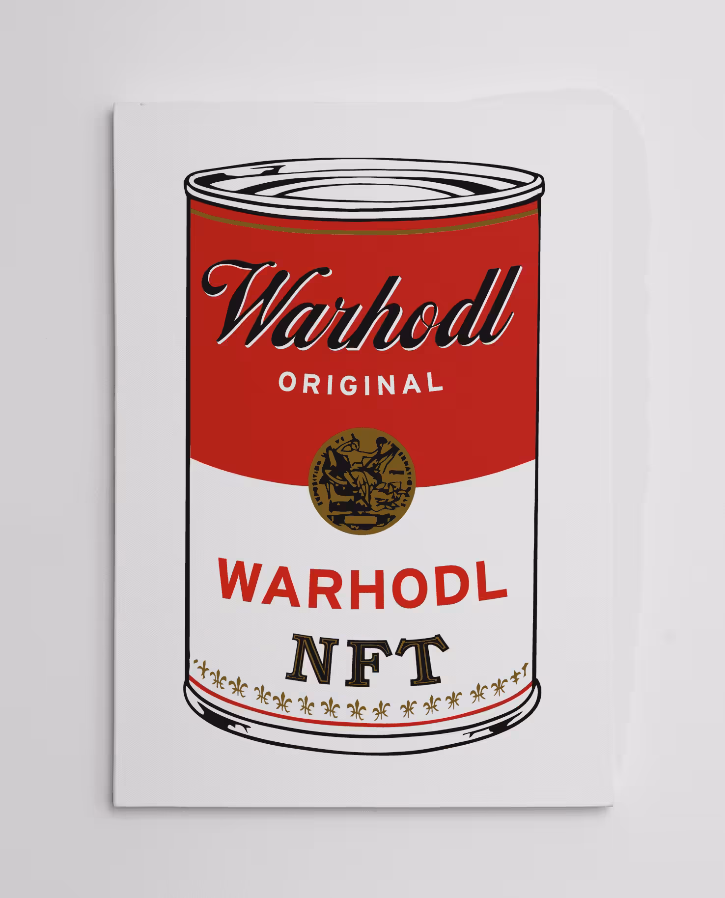 WARHODL #2/3 Artist Proof "WARHODL NFT" Original Can