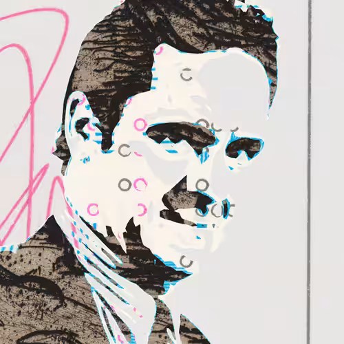 THE GENERATIVE PORTRAIT COLLECTION OF ROBERT MALLARY: Generative Portrait of Robert Mallary #456