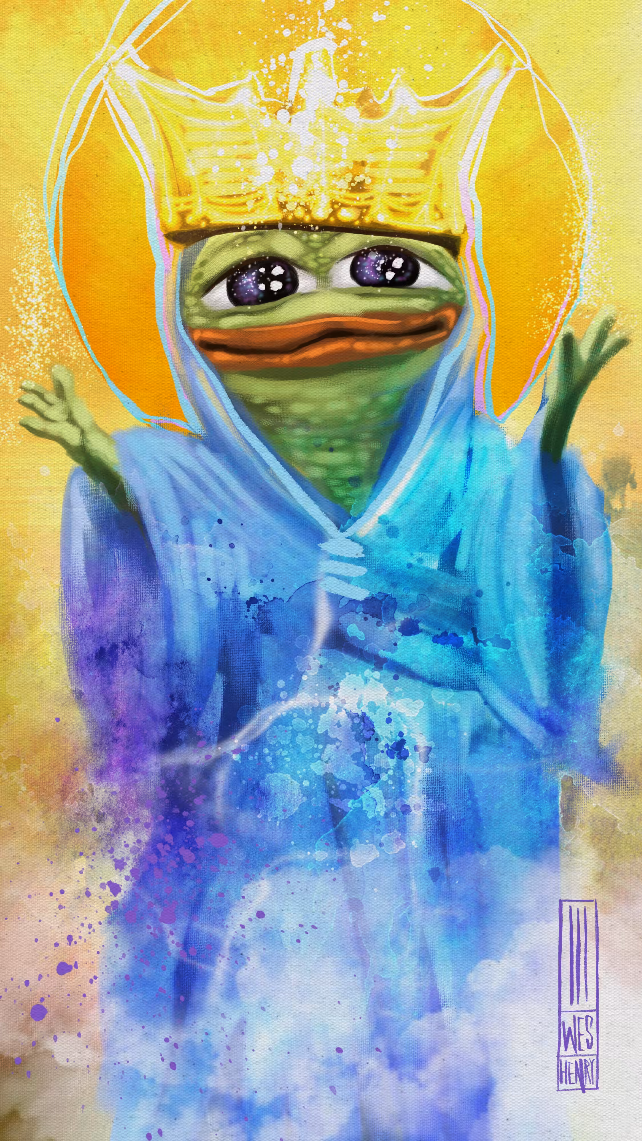 Embrace Me Fren | Wes Henry PEPES
