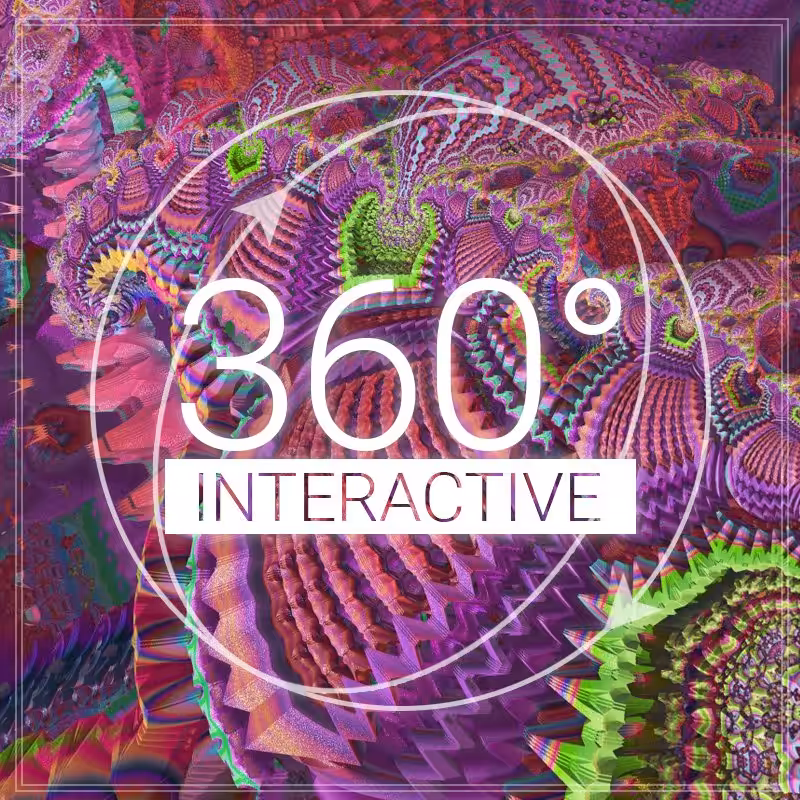 Penghujung Taman (2021) - 360° 3D Fractal Panorama
