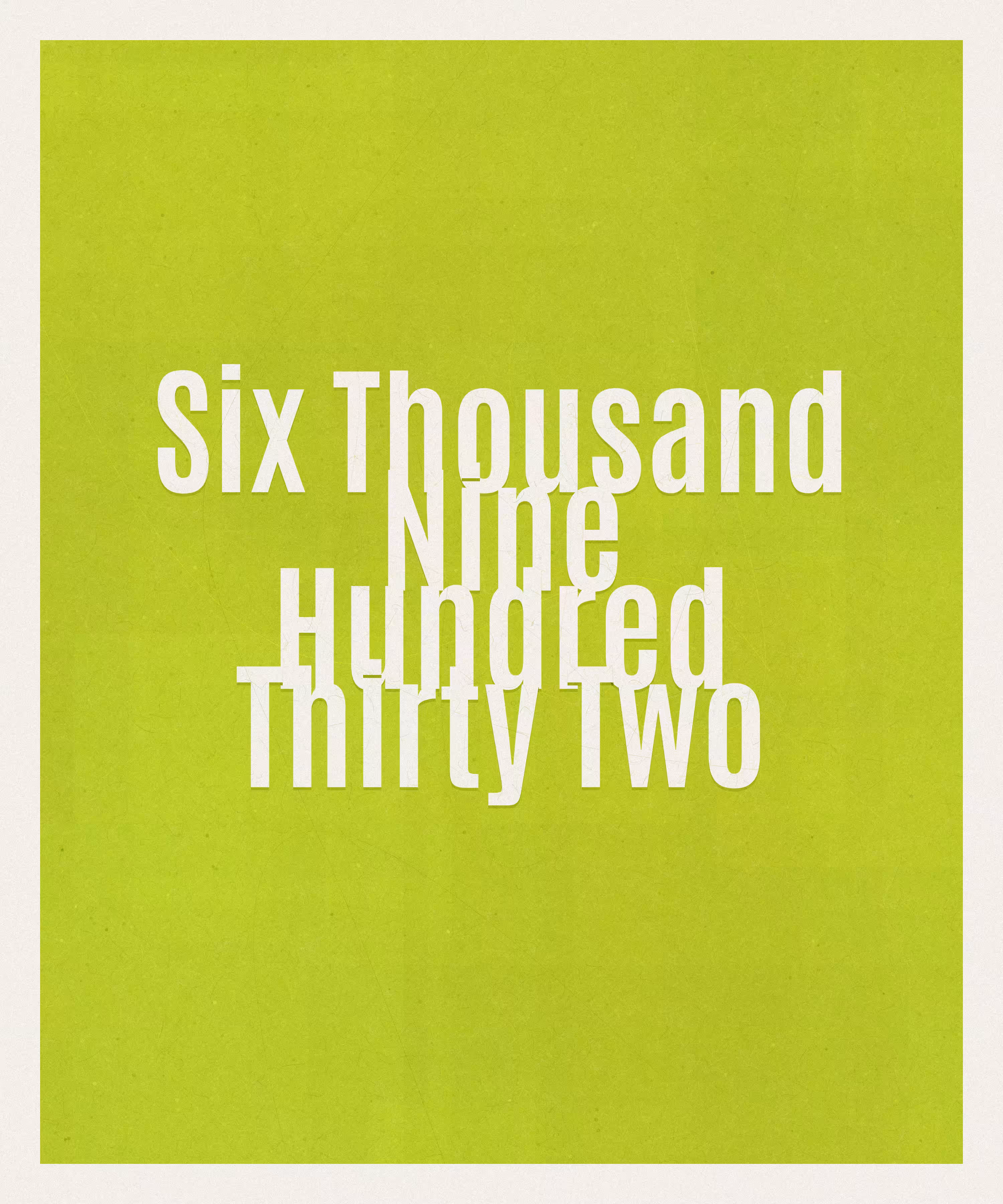 Count #6932